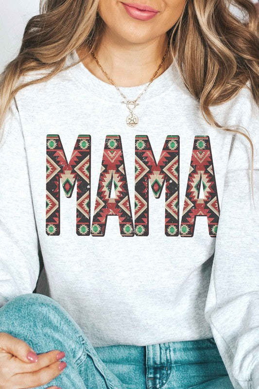 AZTEC MAMA Graphic Sweatshirt - lolaluxeshop