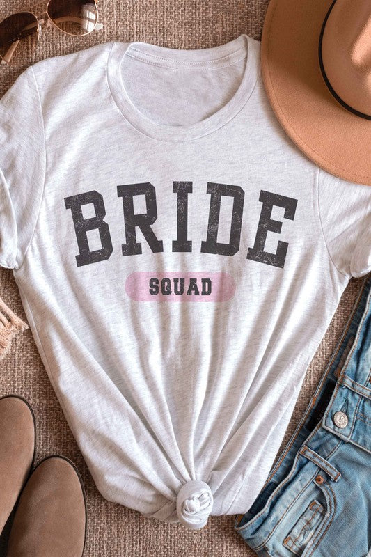 BRIDE SQUAD Graphic T-Shirt - lolaluxeshop