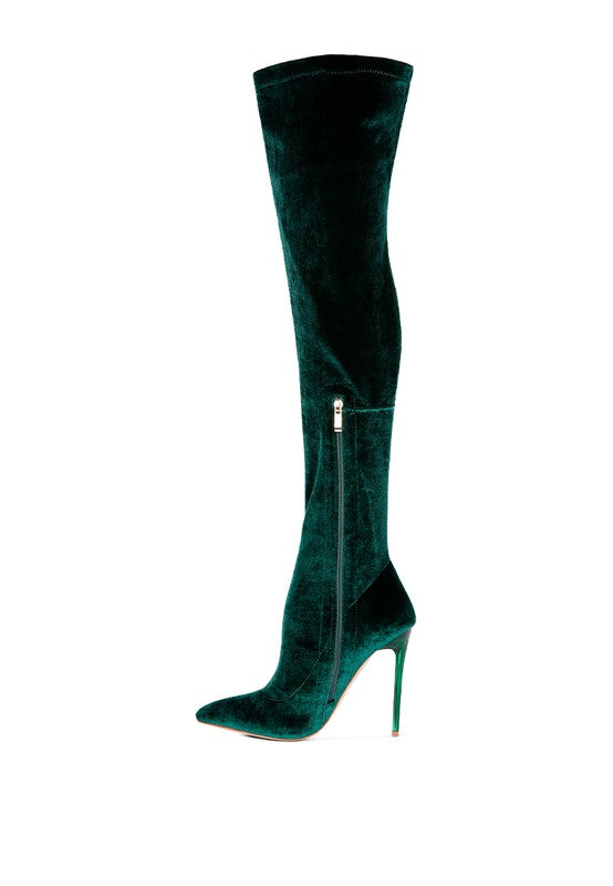 Madmiss Stiletto Calf Boots - lolaluxeshop