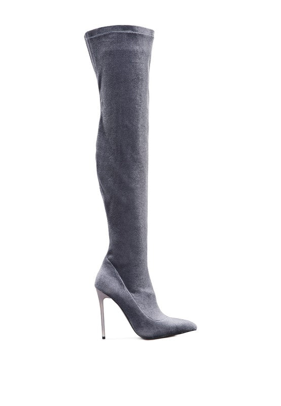 Madmiss Stiletto Calf Boots - lolaluxeshop