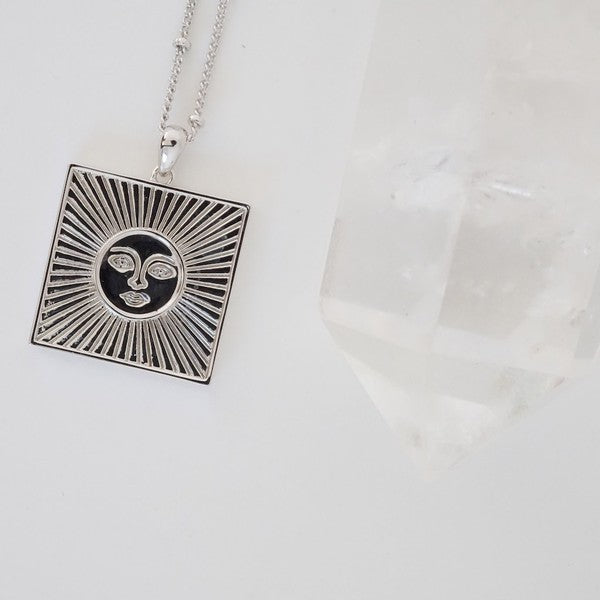 Sun Goddess Coin Necklace - lolaluxeshop