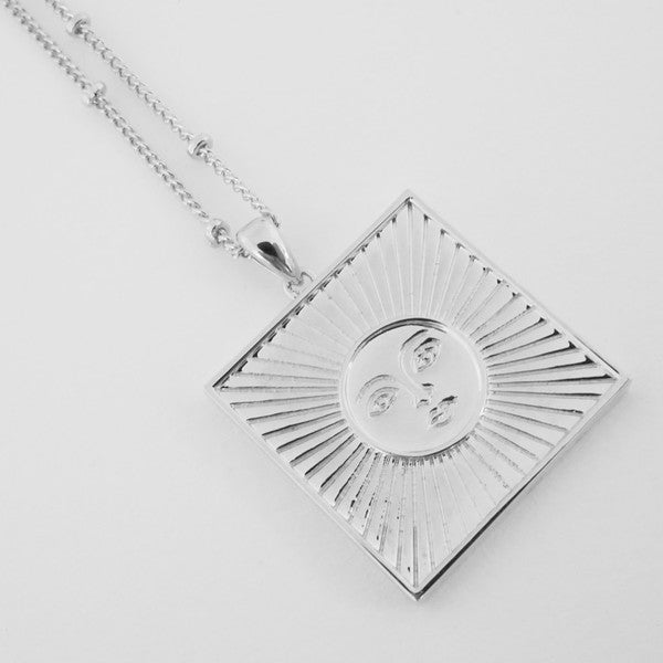 Sun Goddess Coin Necklace - lolaluxeshop