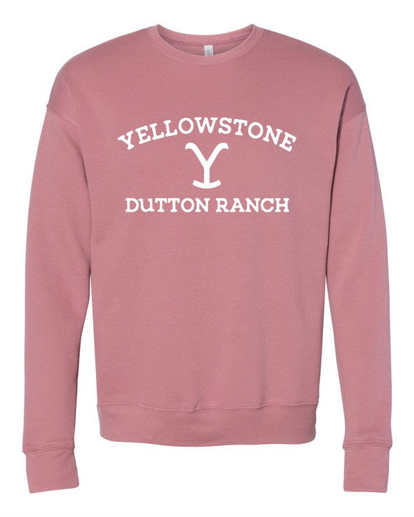 Yellowstone Dutton Ranch Premium Crew - lolaluxeshop