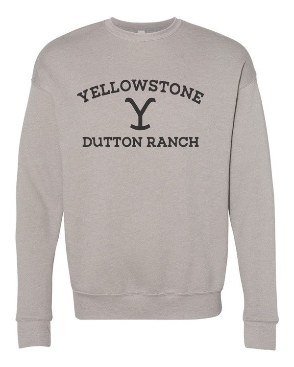 Yellowstone Dutton Ranch Premium Crew - lolaluxeshop