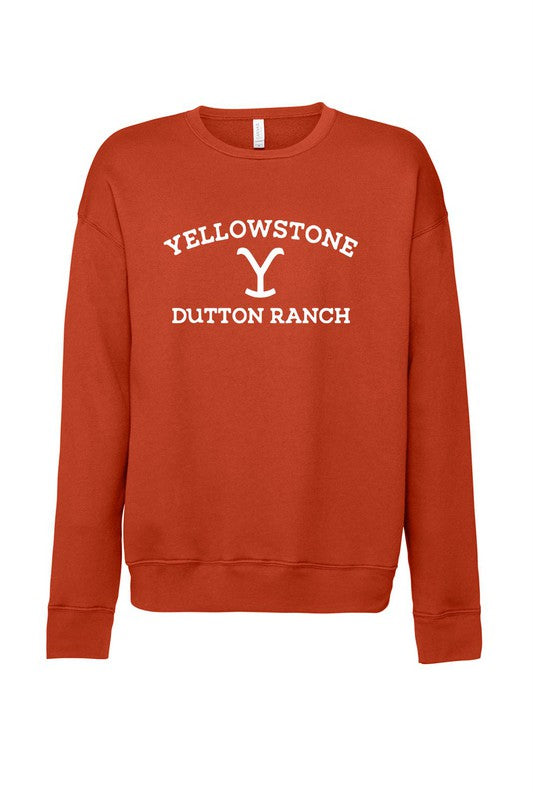 Yellowstone Dutton Ranch Premium Crew - lolaluxeshop