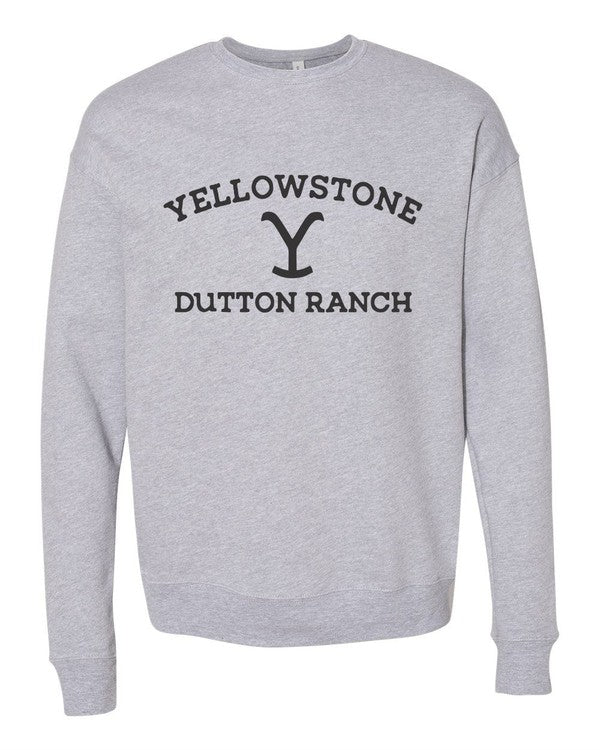 Yellowstone Dutton Ranch Premium Crew - lolaluxeshop