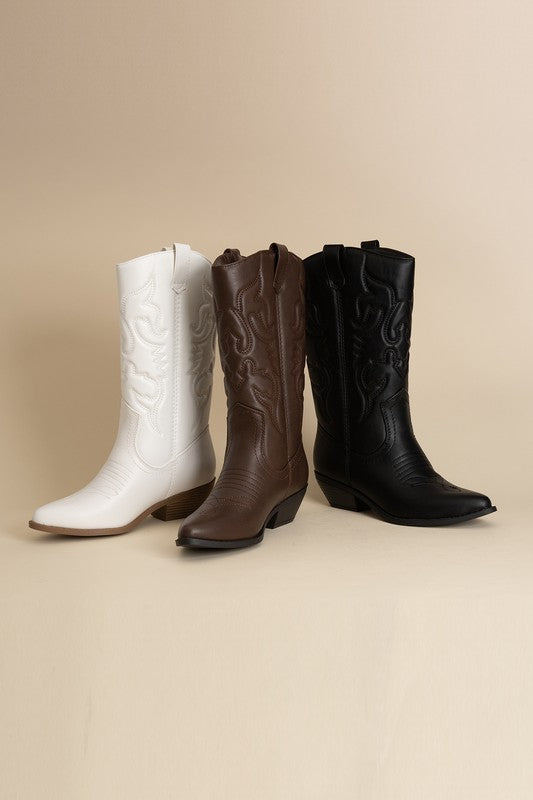 Rerun Western Boots - lolaluxeshop