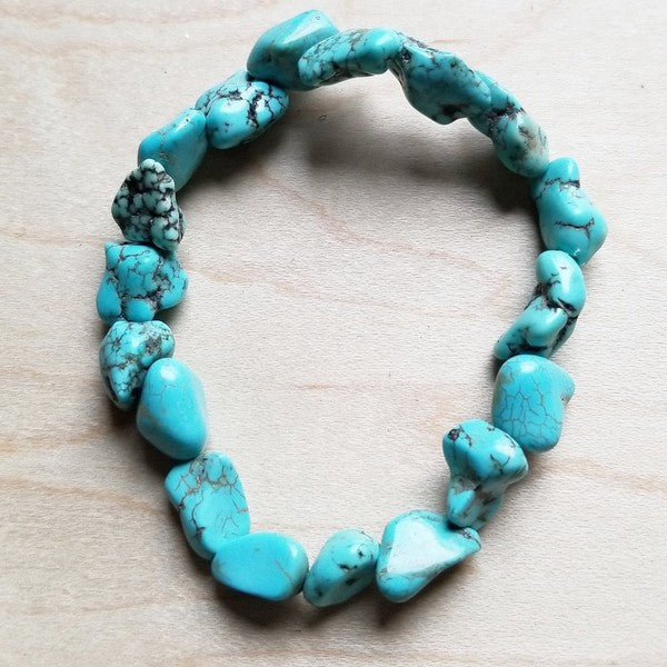 Chunky Turquoise Bracelet - lolaluxeshop