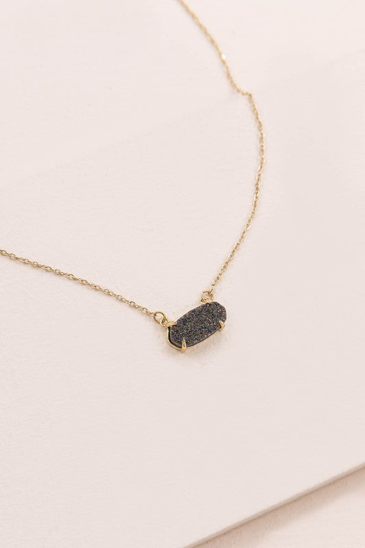 Marquise Druzy Necklace - lolaluxeshop