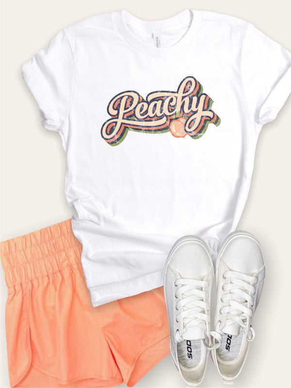 Peachy Softstyle Tee - lolaluxeshop