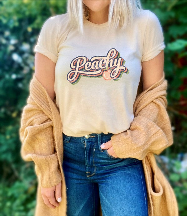 Peachy Softstyle Tee - lolaluxeshop