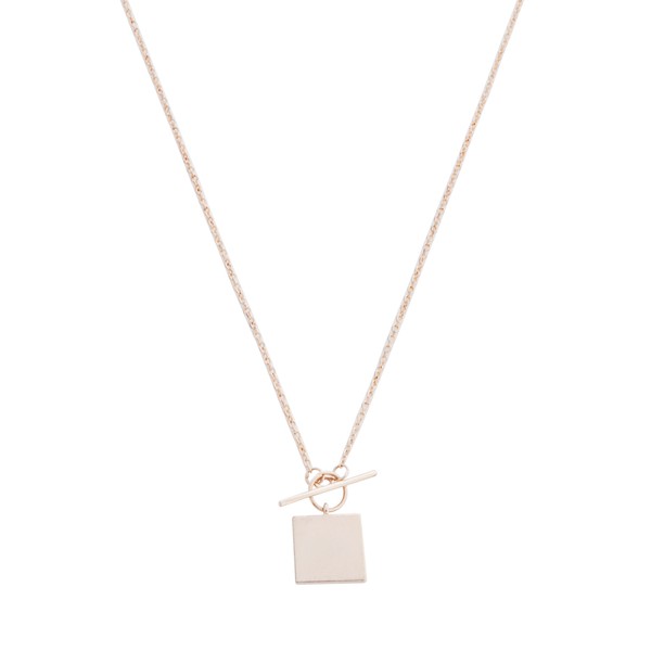 Gwyneth Toggle Charm Necklace - lolaluxeshop