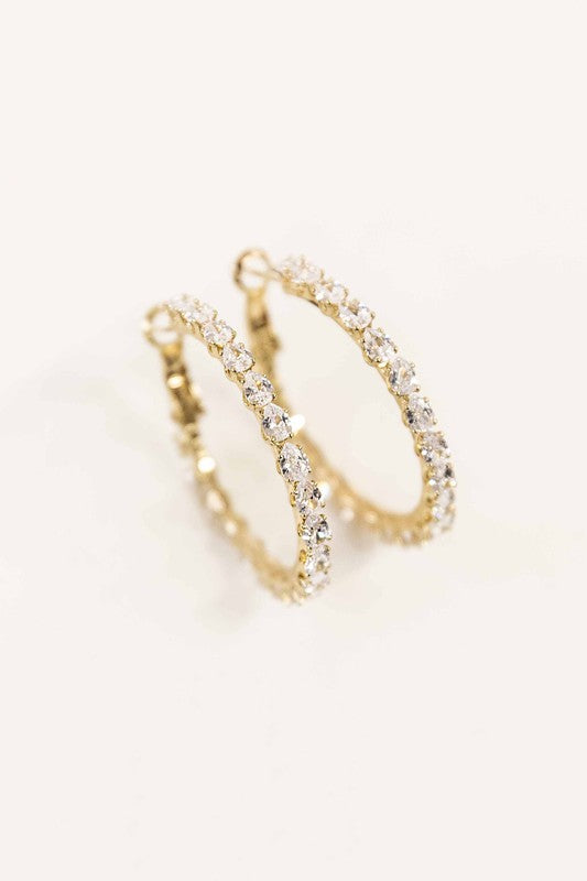 Outshine Hoop Earrings - lolaluxeshop