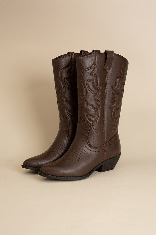 Rerun Western Boots - lolaluxeshop