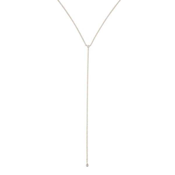 Crystal Lariat Necklace - lolaluxeshop