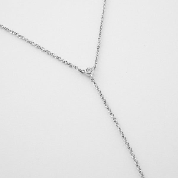 Crystal Lariat Necklace - lolaluxeshop