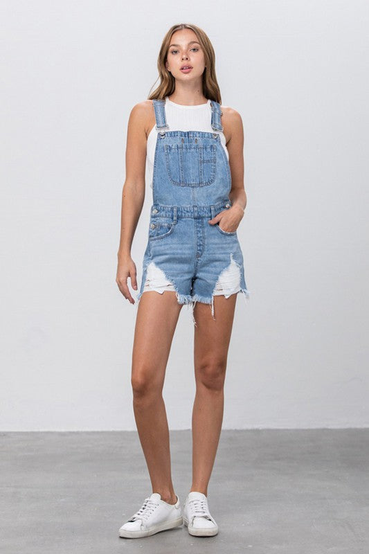 OVERALL SHORTS - lolaluxeshop