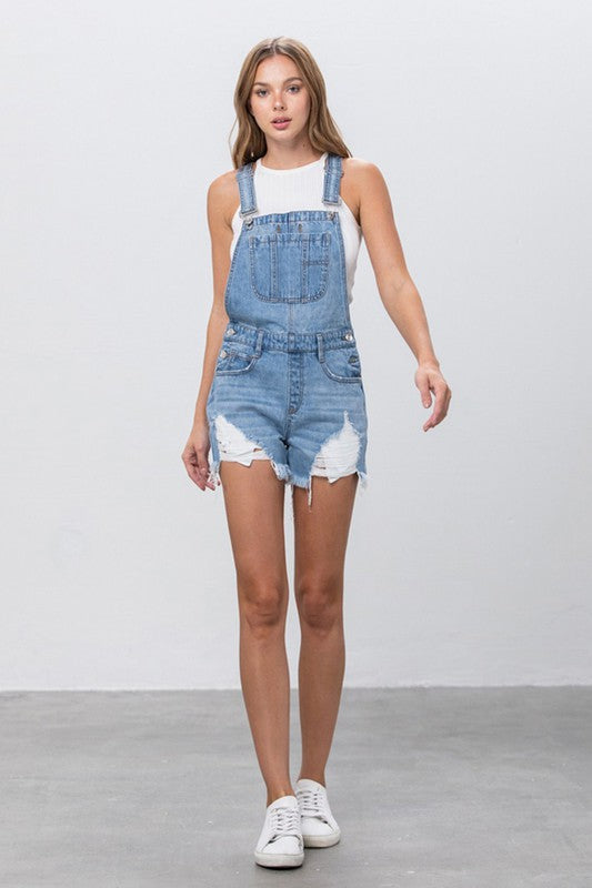 OVERALL SHORTS - lolaluxeshop