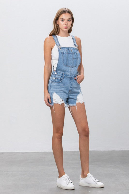 OVERALL SHORTS - lolaluxeshop