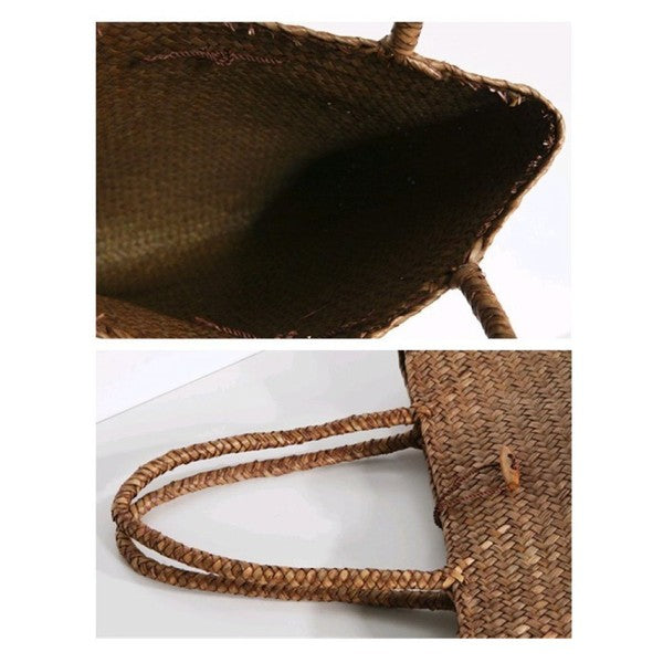 Straw Shopping Bag - lolaluxeshop