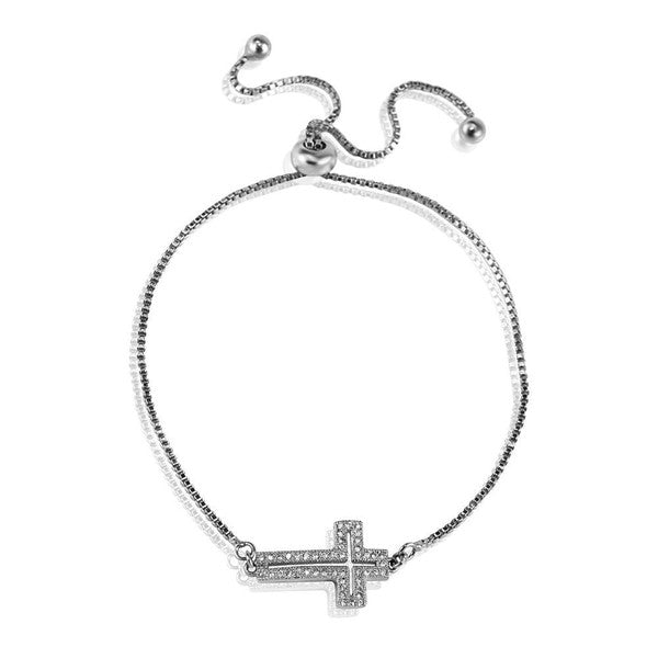 Cross Bracelet - lolaluxeshop