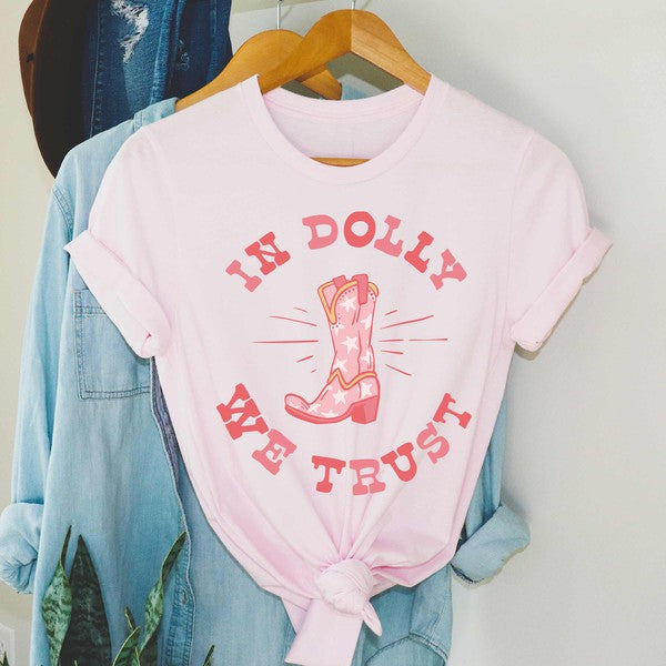 TRUST DOLLY OVERSIZED GRAPHIC TEE / T-SHIRT - lolaluxeshop