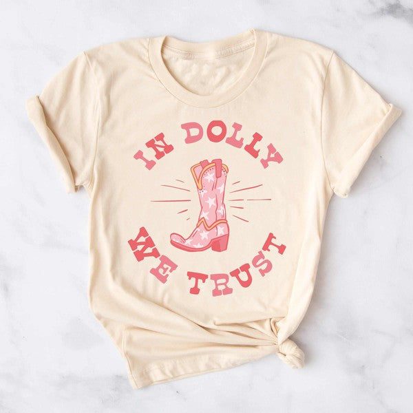 TRUST DOLLY OVERSIZED GRAPHIC TEE / T-SHIRT - lolaluxeshop