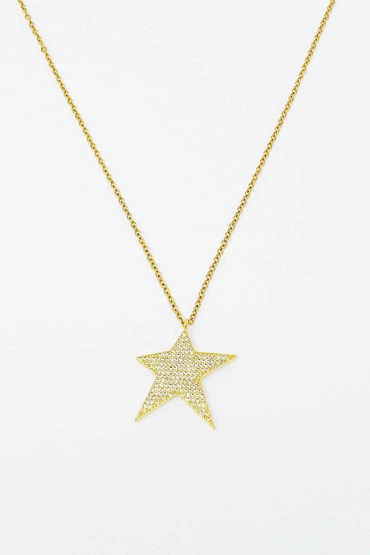 Lara Land Shiny Star Necklace - lolaluxeshop