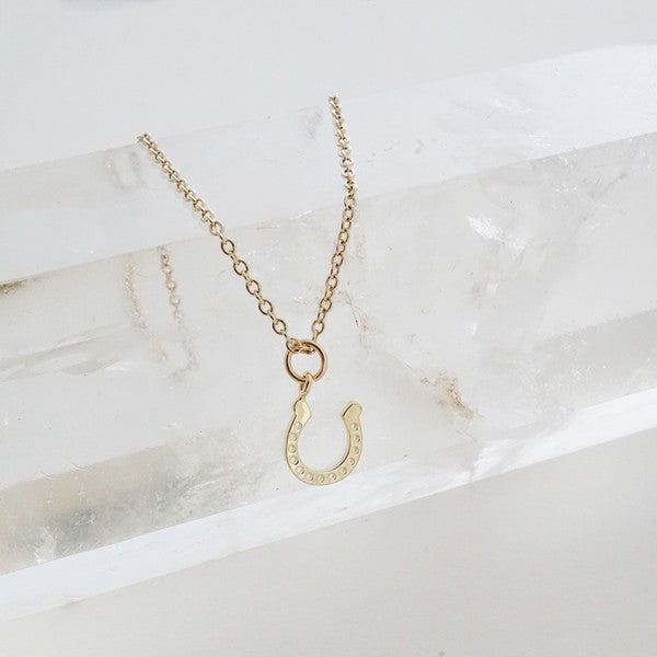 Magic Charm Horseshoe Necklace - lolaluxeshop