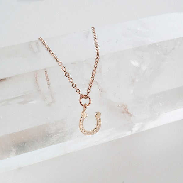 Magic Charm Horseshoe Necklace - lolaluxeshop