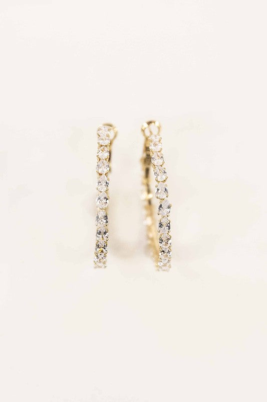 Outshine Hoop Earrings - lolaluxeshop