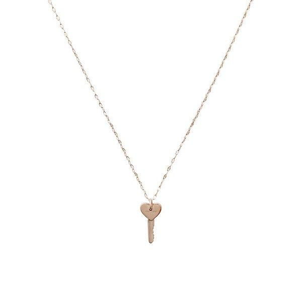 Amour Key to my Heart Necklace - lolaluxeshop