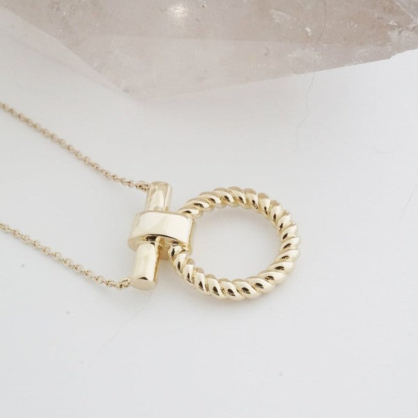 Doorknocker Necklace - lolaluxeshop