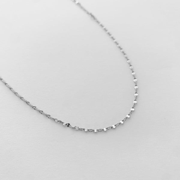 Esme Twisted Dainty Chain Necklace - lolaluxeshop