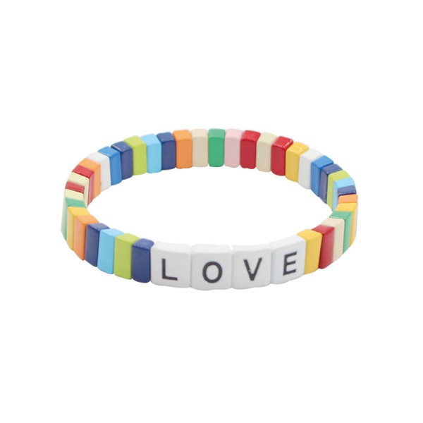 True Love Tile Bracelet - lolaluxeshop