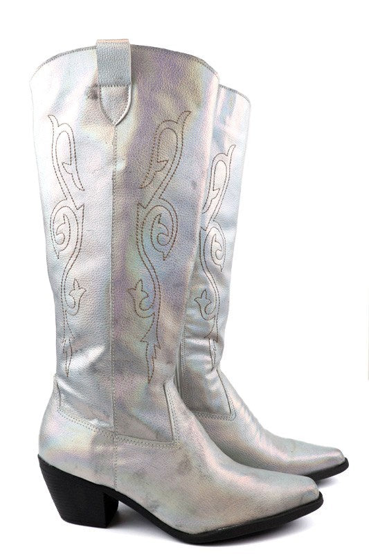 Beautiful Western Style Tall Boots - lolaluxeshop