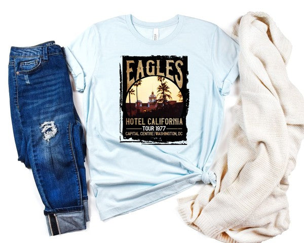 Eagles Hotel California Music Fest Tee - lolaluxeshop