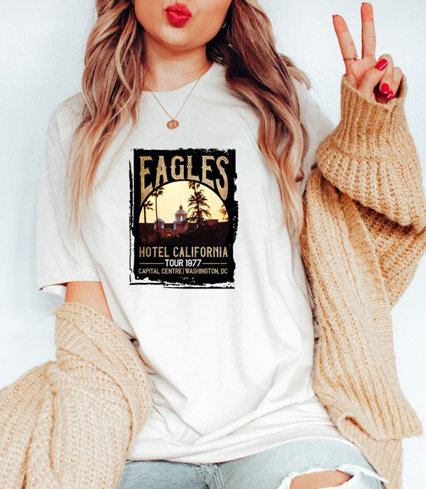 Eagles Hotel California Music Fest Tee - lolaluxeshop