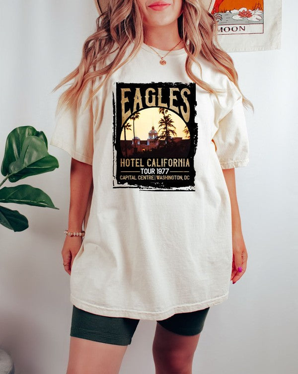 Eagles Hotel California Music Fest Tee - lolaluxeshop