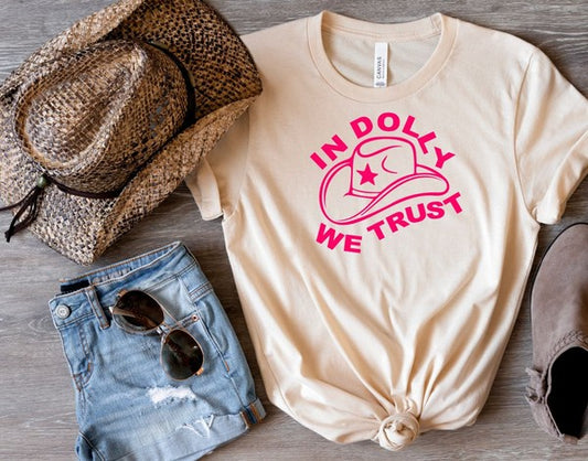 In Dolly We Trust Softstyle Tee - lolaluxeshop