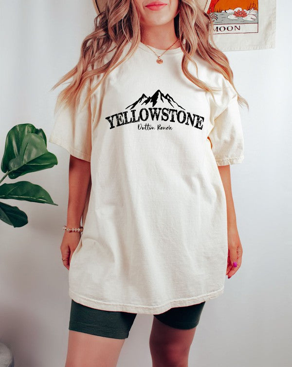 Mountains Yellowstone Dutton Ranch Boutique Tee - lolaluxeshop