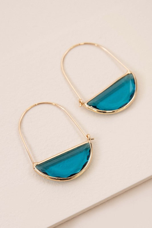 Glacier Hoop Earrings - lolaluxeshop