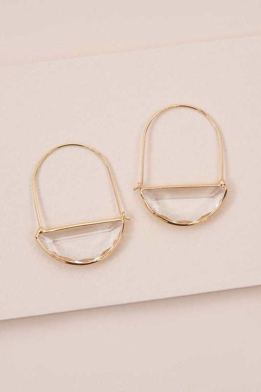 Glacier Hoop Earrings - lolaluxeshop