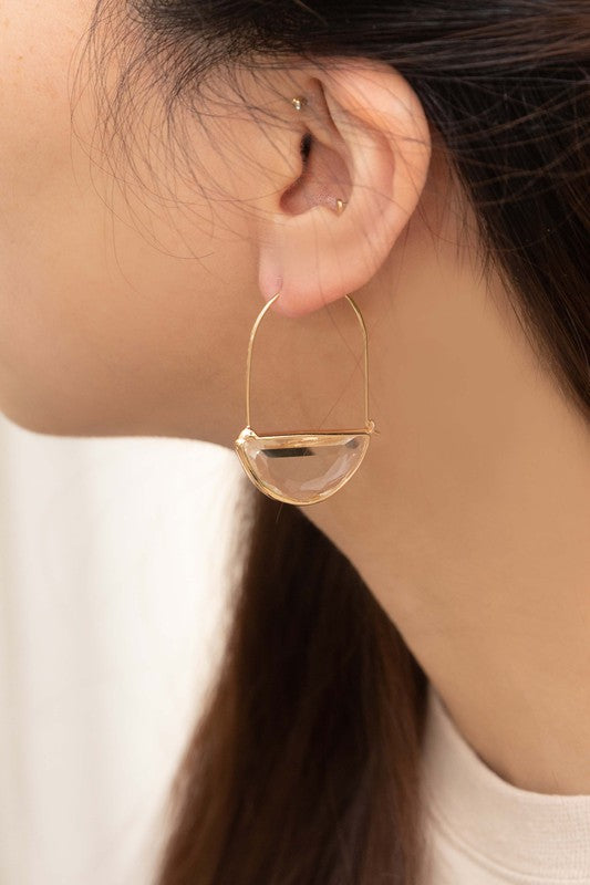 Glacier Hoop Earrings - lolaluxeshop