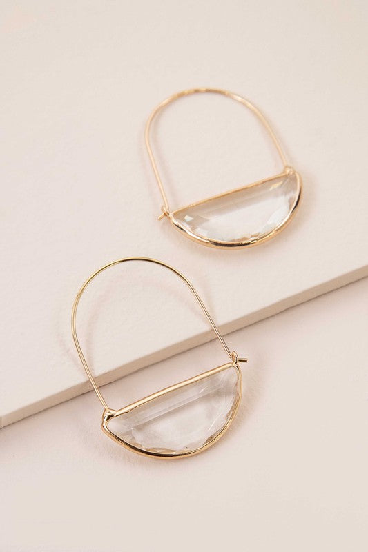 Glacier Hoop Earrings - lolaluxeshop