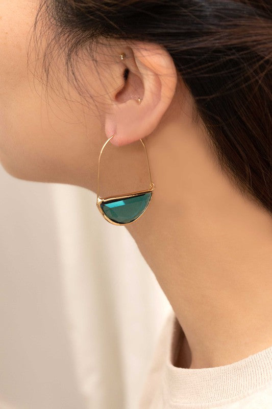 Glacier Hoop Earrings - lolaluxeshop