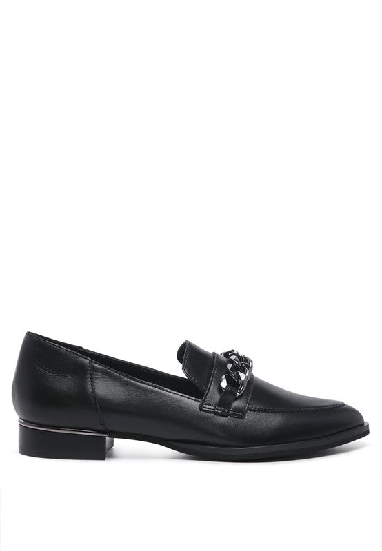 POLA Leather Horsebit Loafers - lolaluxeshop