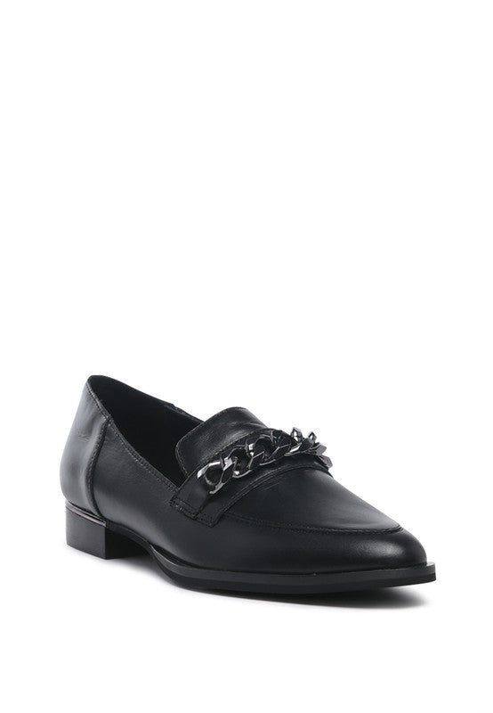 POLA Leather Horsebit Loafers - lolaluxeshop