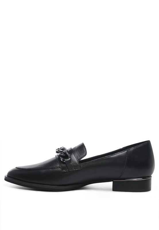 POLA Leather Horsebit Loafers - lolaluxeshop