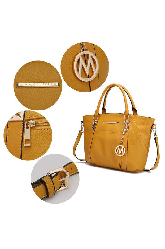 MKF Darielle Satchel Handbag with Wallet by Mia k - lolaluxeshop